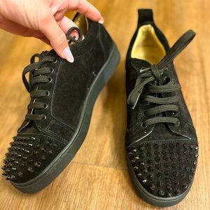 Christian Louboutin Black Sikes Sneakers